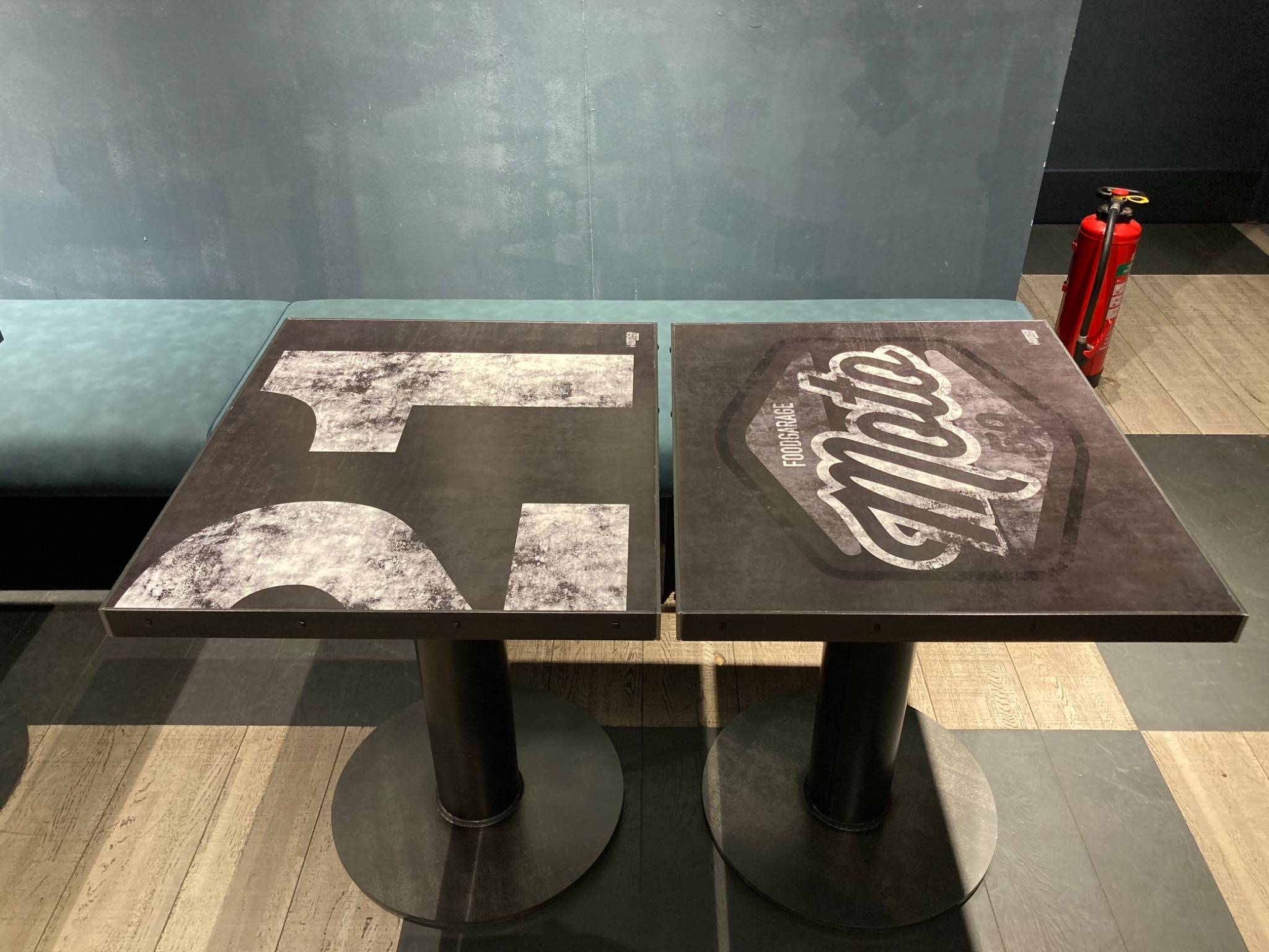 Individuell gestaltete Restauranttische